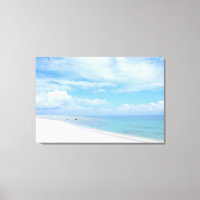 Sunny White Sand Beach Sea Landscape Travel Photo