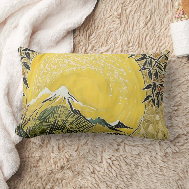 Sunny Zen Lumbar Pillow (Blanket)