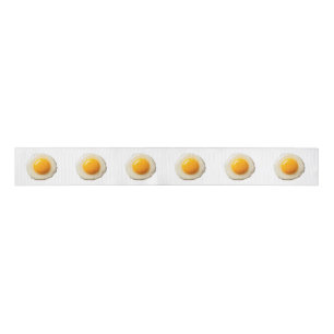 SUNNYSIDE EGGS UP, Egg Ribbon, Breakfast Ribbon Grosgrain Ribbon