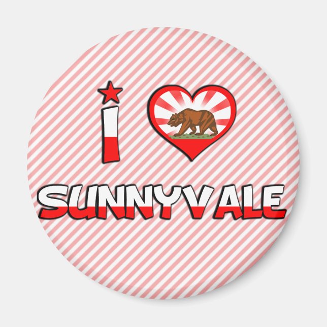 Sunnyvale, CA Magnet (Front)