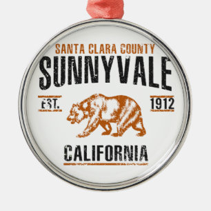 Sunnyvale Metal Ornament