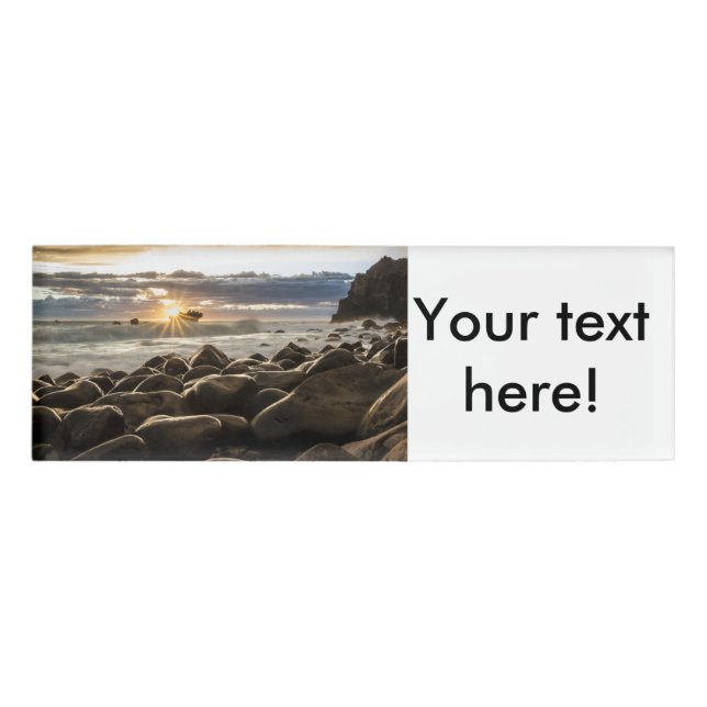 sunrise-1239727 name tag (Front)