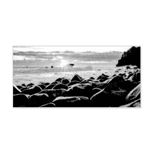 sunrise-1239727 self-inking stamp