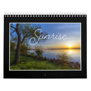 Sunrise 2020 Monthly Calendar By Tom Minutolo