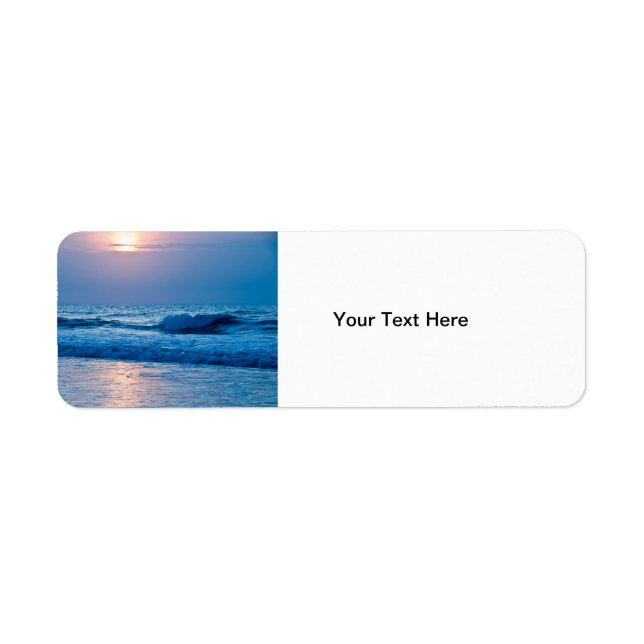 Sunrise Address Label (Front)
