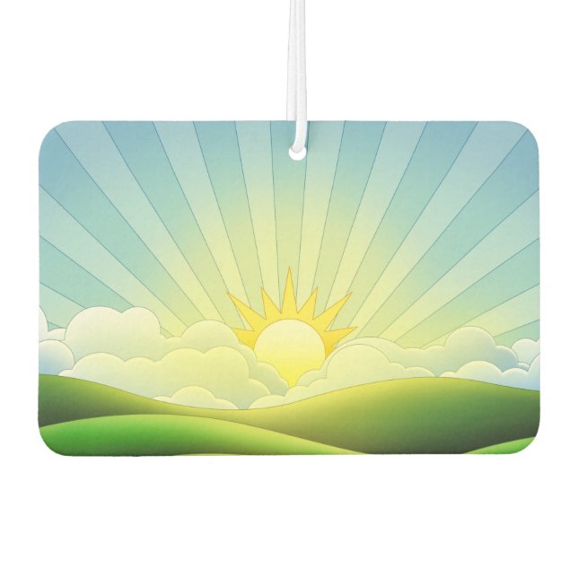 Sunrise Air Freshener (Front)