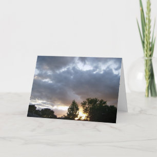 Sunrise Along Ohio River Valley Card