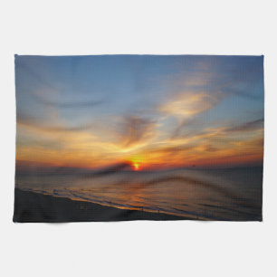 Sunrise and Sea Kitchen Towel