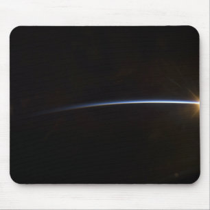 Sunrise as viewed in space mouse pad