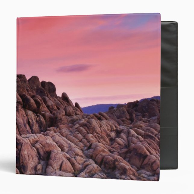 Sunrise at Alabama Hills Binder (Front/Inside)