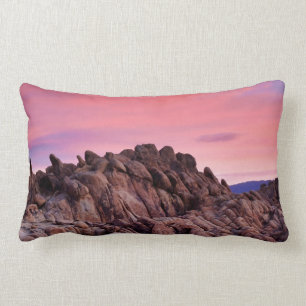 Sunrise at Alabama Hills Lumbar Pillow