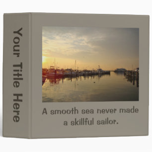Sunrise at Atlantic Highlands New Jersey Binder