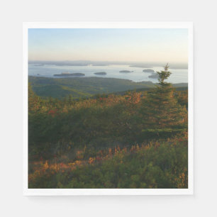 Sunrise at Cadillac Mountain I Napkin