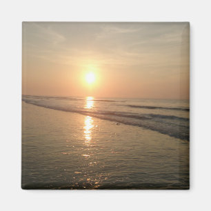 Sunrise at Folly Beach Magnet