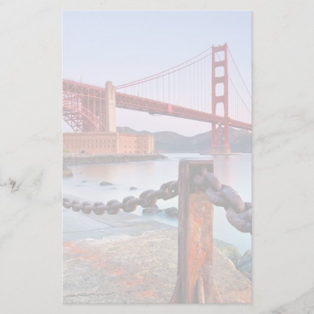 Sunrise At Fort Point Stationery (Front)