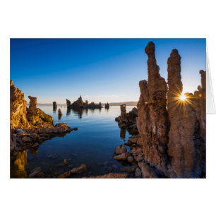 Sunrise at Mono lake, California