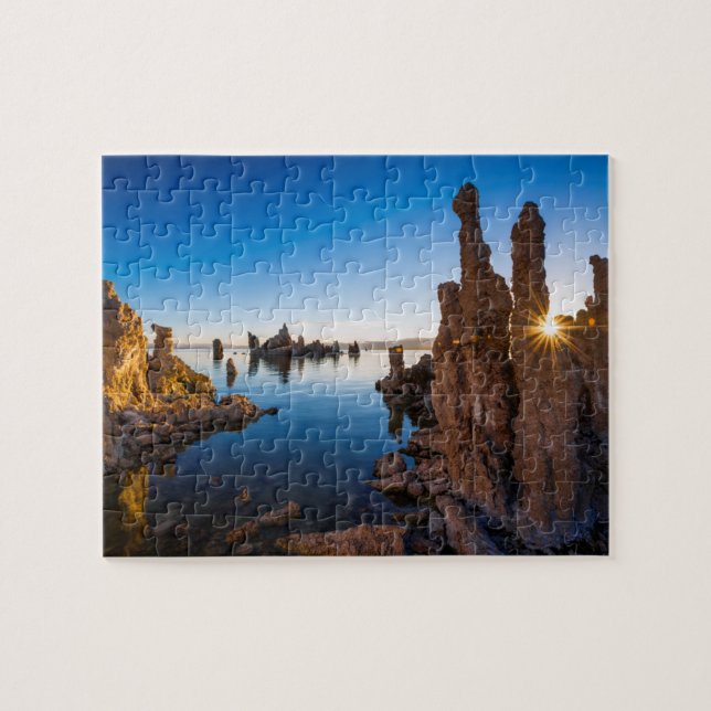 Sunrise at Mono lake, California Jigsaw Puzzle (Horizontal)
