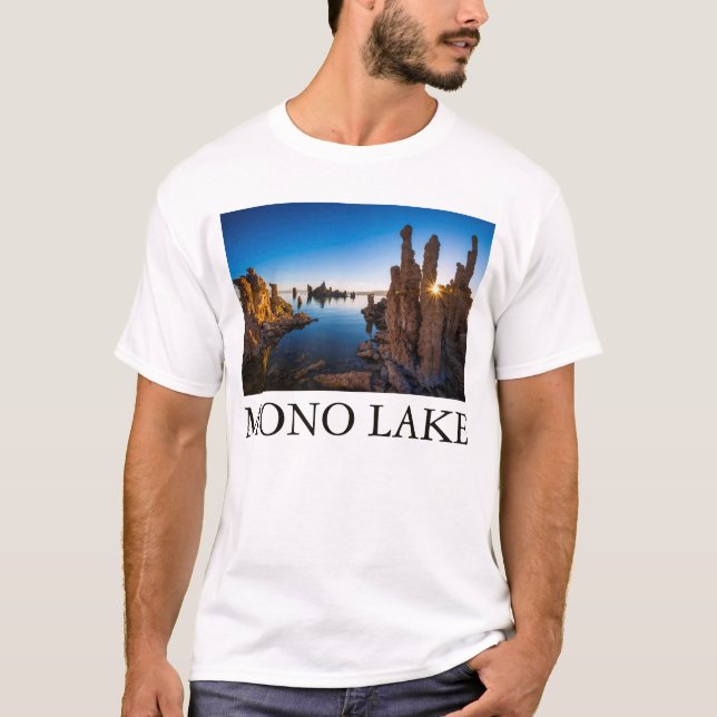Sunrise at Mono lake, California T-Shirt (Front)