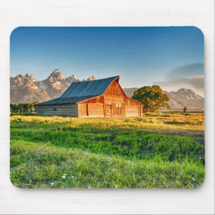 Sunrise at Moulton Barn Mouse Pad