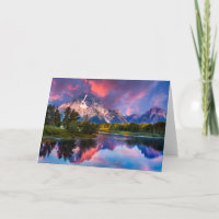 Sunrise at Oxbow Bend