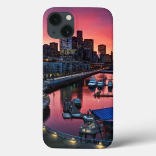 Sunrise at pier 66 looking down on bell harbour iPhone 13 case