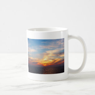 Sunrise At Sea Coffee Mug