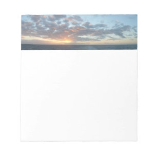 Sunrise at Sea I Pastel Seascape Notepad