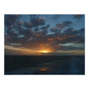 Sunrise at Sea II Ocean Seascape Photo Print