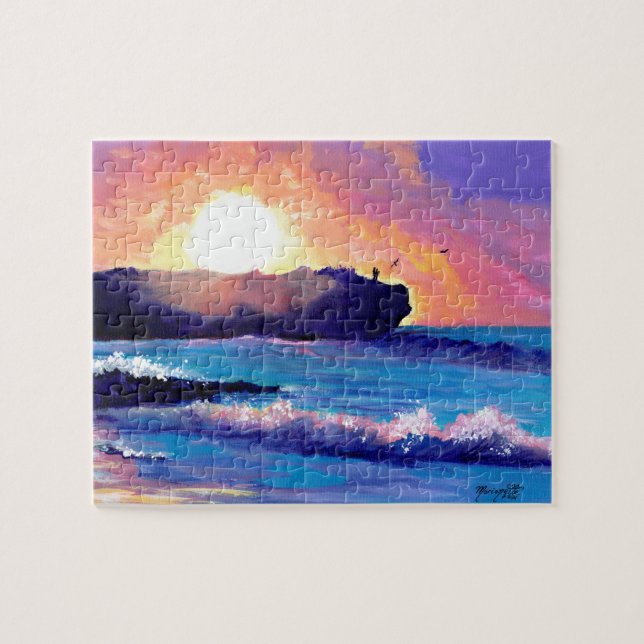 Sunrise at Shipwreck Beach Kauai Jigsaw Puzzle (Horizontal)