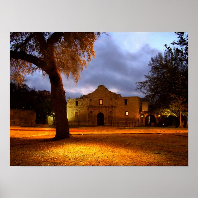 Sunrise At The Alamo Poster (Front)