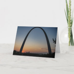Sunrise at the Arch Card