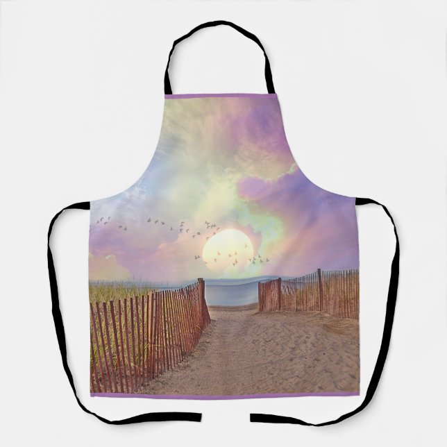 Sunrise At The Beach Apron (Front)