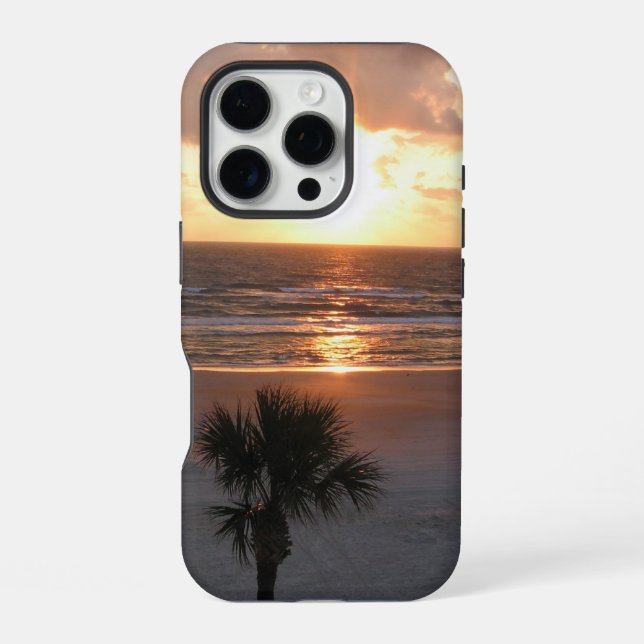 Sunrise At The Beach  iPhone Case (Back)