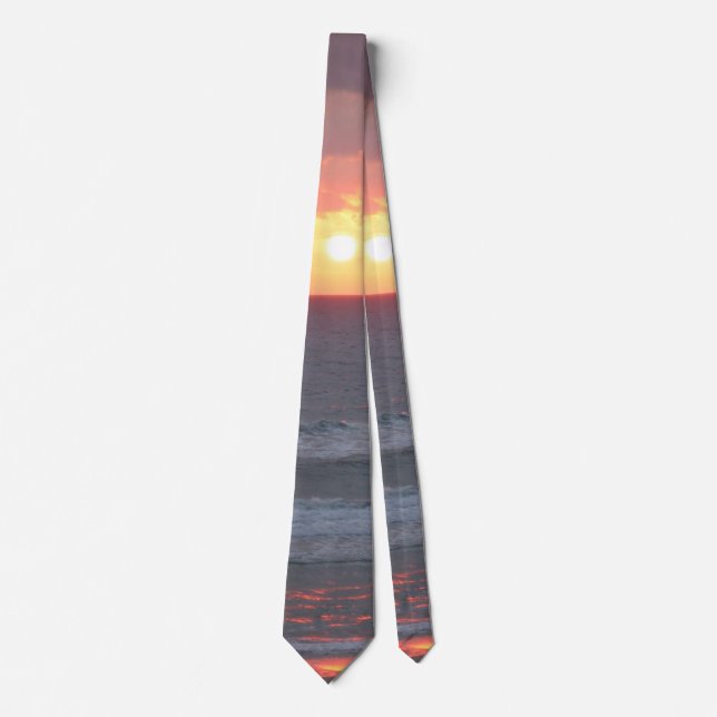Sunrise at the Beach Tie (Front)
