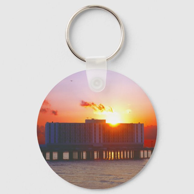 Sunrise At The Flagship Hotel Keychains (Front)