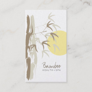 Sunrise Bamboo Zen Asian Oriental Profile Cards