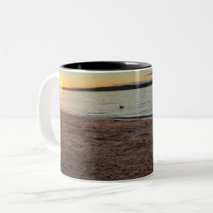 Sunrise beach Coffee Mugs