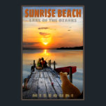 Sunrise Beach Lake of the Ozarks Missouri Travel Poster<br><div class="desc">Sunrise Beach Lake of the Ozarks Missouri Travel Poster Red Rowboat Kids Fishing Art Print 373

vintage art print,  retro gig poster,  gothic horror art,  alternative wall decor,  surrealist poster,  rock concert print,  sci fi alien art,  macabre illustration,  dark aesthetic,  pop culture poster</div>