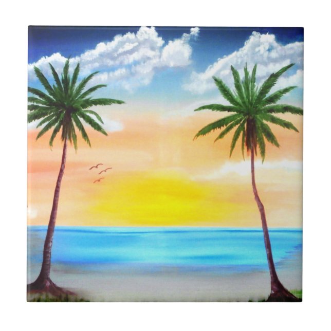 Sunrise Beach Tile (Front)