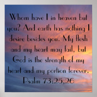 sunrise bible verse Psalm 73:25-26