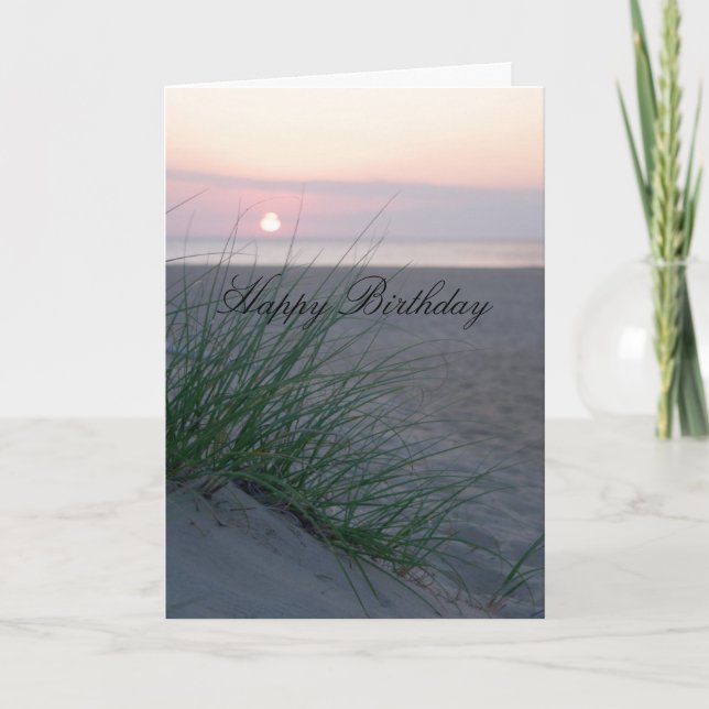 Sunrise Birthday Card (Front)
