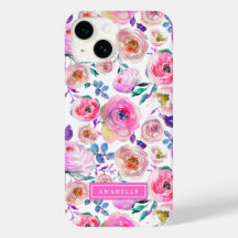 Sunrise Boho Floral Monogram