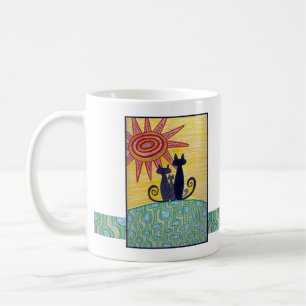 Sunrise Cats Mug