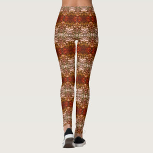 Sunrise Christmas Lights Vibrant Pattern 8 Leggings
