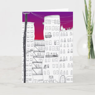 Sunrise City Card
