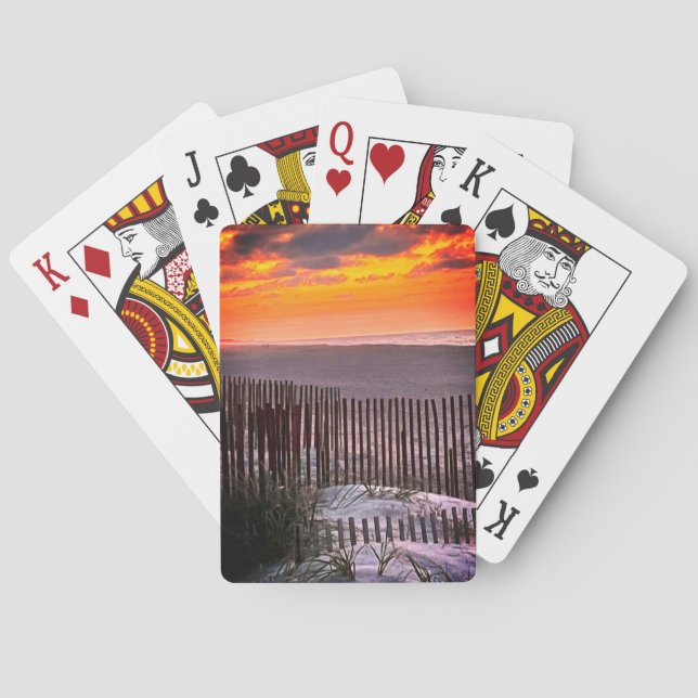 Sunrise Classic Playing Cards (Back)