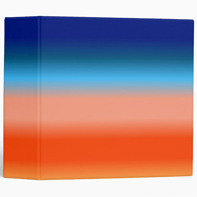Sunrise Colours  Binder (Front/Spine)