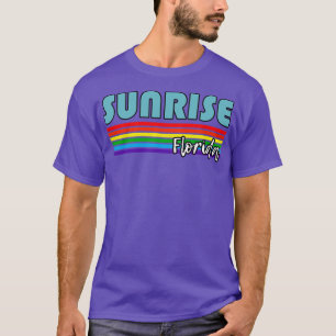 Sunrise Florida Pride Sunrise LGBT Gift LGBTQ Sup T-Shirt