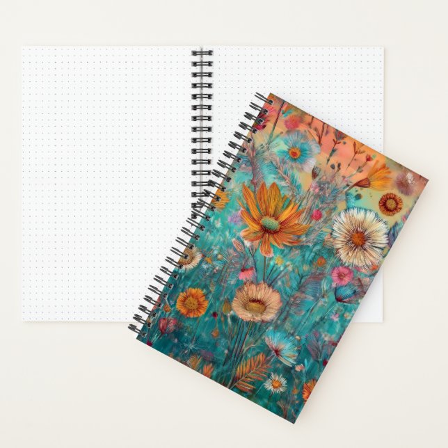 Sunrise Garden Notebook (Inside)