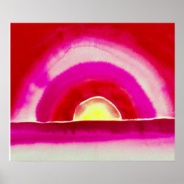 Sunrise, Georgia O'Keeffe,  Poster (Front)